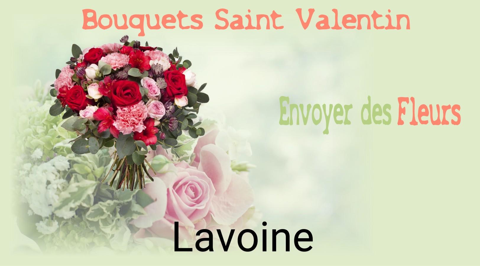 Roses de Saint-Valentin livrées à Lavoine